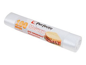 Мешки фасовочные для пищевых продуктов, 100 шт., PERFECTO LINEA 46-142180