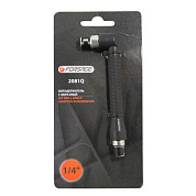 Адаптер-переходник угловой для шуруповерта 1/4''(F) Forsage F-2081Q