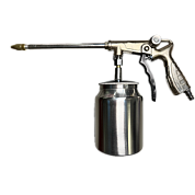 Пневмопистолет для промывки регулируемый с алюминиевым бачком, мовильный 600cc H-D HD-WG11