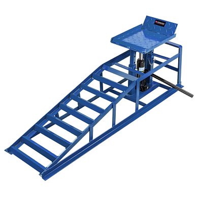 Рампа с гидравлической платформой для подъема автомобиля грузоподъемность до 500 кг Forsage F-ST605825E