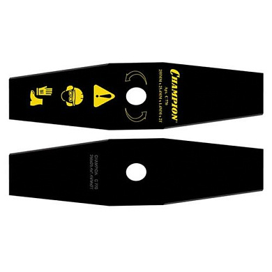 Нож для жесткой травы 2/230/25,4 (FS55, 70, 80, 85, 100, 120, 130, 250, 125R, 235R) Champion C5153