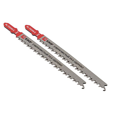 Пилки для электролобзика T234X (быстрый чистовой рез по дереву)(SK5)(2 шт) EKF Professional pl-t234x-2