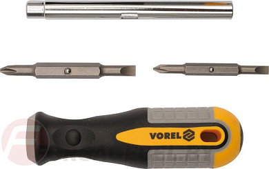 Отвёртка переставная 6 в 1 CrV Vorel 64654
