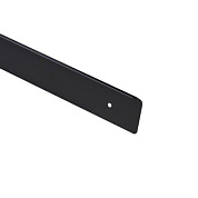 Планка торцевая к столешнице 38 Egger левая черная AKS 57627