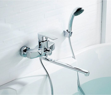 Смеситель для ванны, цинк, хром Ledeme L2243