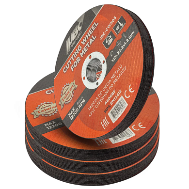 Круг отрезной по металлу 125x1.2x22.2 мм, 40 шт JBC JBC-CW505[к-т 40 шт.]