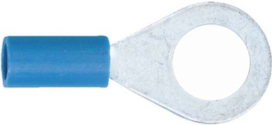Наконечник кольцевой изолированный М10 1,5-2,5 кв. мм, синий WUMAX 15589122