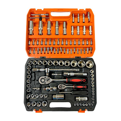 Набор инструментов 108 пр 1/4"&1/2" 6- гр Horex GT1Y133