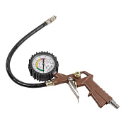 Пистолет для подкачки шин с аналоговым манометром и шлангом, 0-16Bar FORSTIME FT-STG-05