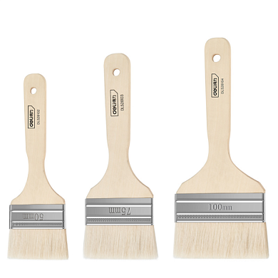 Набор кистей малярных Deli YS DL528101, 50/75/100 мм, 3 шт