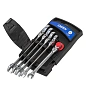 Набор ключей трещоточных с шарниром 8-14 мм, 5 пр. DISEN DSD1502F