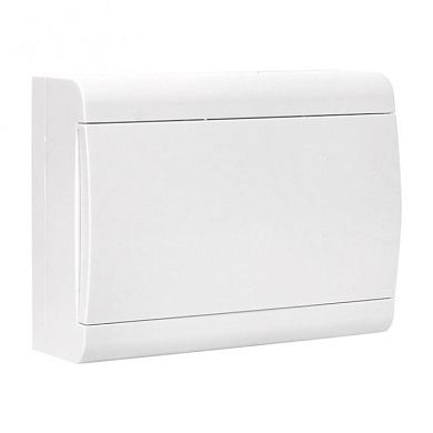 Щит распределительный ЩРН-П-12 (пром, упаковка) белая дверца IP41 EKF Basic pb-n-12w-bas