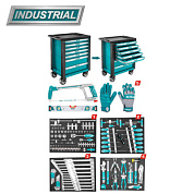 Набор инструментов 162 пр в тележке TOTAL THPTCS71621