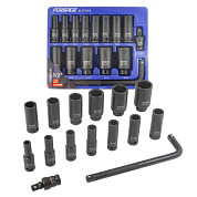 Набор головок ударных 1-32 мм 1/2'' 6-гр 15-пр Forsage F-4157MPB