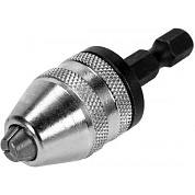 Патрон сверлильный самозажимной 0.5-6.5 мм HEX Yato YT-04645