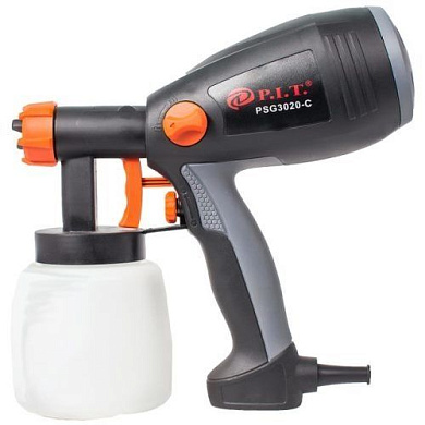 Краскораспылитель, 550Вт, расход 700мл/мин, сопло 2,5 мм, бачок 800 мм, SDS разъем PIT PSG3020-C