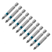 Набор бит РZ1x50 сталь S2, 10 пр. 1/4'' Gross 11344