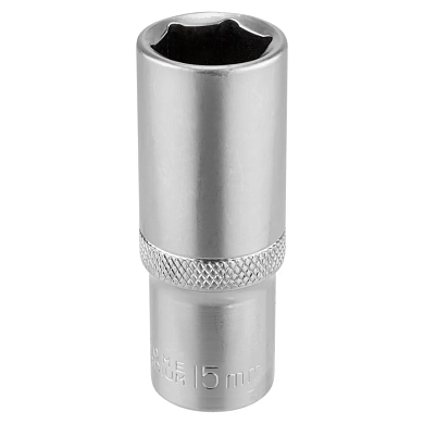 Головка глубокая 15 мм 6-гр 3/8'' RockForce RF LIGHT-5356315