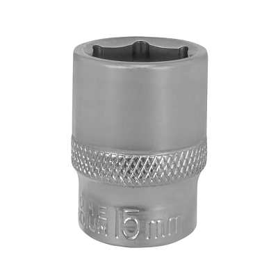 Головка 15 мм 6-гр 3/8'' RockForce RF LIGHT-53515