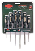 Набор отверток магнитных ''Profi'' 6 пр. RockForce RF-7006A