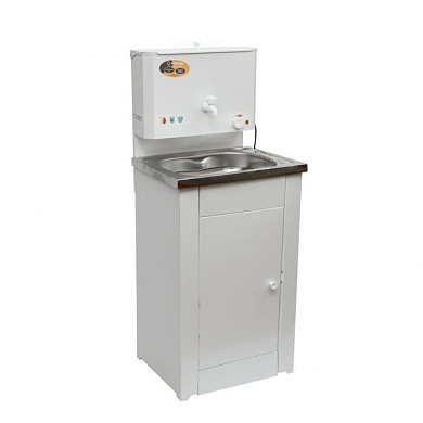 Умывальник дачный с подогревом КОМФОРТ 74/4/6 (белый) Вихрь 74/4/6