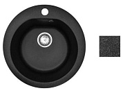 Мойка кухонная из искусственного камня GOLD черный 505х505 mm, AV Engineering