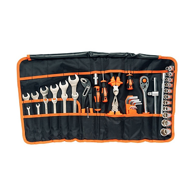 Набор инструментов в сумке, 44 пр 1/4", 6-гр CrV PIT MXT-44-SB