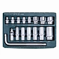 Набор головок 16 пр 1/2" 10-36 мм 6-гр в ложементе RockForce RF-4169