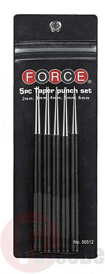 Набор бородков 2-6 мм 5 пр. Force 50512