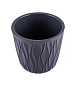 Горшок для цветов с дренажной вставкой Desert 3,6л (d182, h177 мм)(серый) Полимербыт 4386505