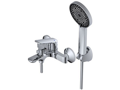 Смеситель для ванны, Lt D35, серия POS, высота - 105 мм, длина - 177 мм AV Engineering AVPOS3-A176-130