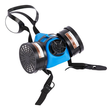 Полумаска изолирующая Исток-300/400 со сменными комбинированными фильтрами А1Р1 Россия 892437