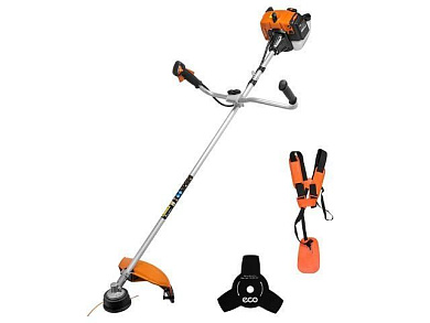 Мотокоса GTP-250F, 1.6 кВт, 2.2 л.с., нож 3Т, ремень двухлямочный ECO EC1574-0