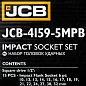 Набор ударных головок 10-32 мм 15 пр, 1/2'' 6-гр JCB JCB-4159-5MPB