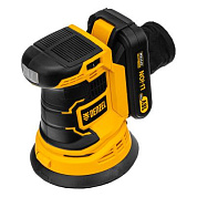 Машина шлифовальная эксцентриковая аккумуляторная COS-125, 18В Li-Ion Denzel 28470