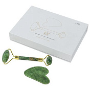 Набор, Массажный ролик+скребок гуаша La and Te beaute LT12