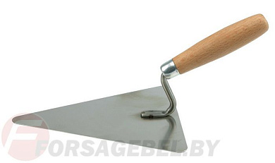 Кельма треугольная нержавеющая 180 мм Vorel 06341