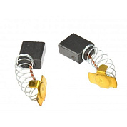 Электроугольная щетка 8х14x17 мм пружина, пятак-уши ''+'' для УШМ 230 мм, 2 шт. Geko G00481