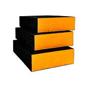 Губка четырехстороння EVA 100х70х25 мм P220 HOREX GTA104T220