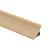 Плинтус ПВХ к столешнику LР бук светлый (04) (1шт=3м.п.) EL-MECH-PLAST 60373