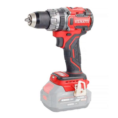Аккумуляторная ударная дрель-шуруповерт,18 В, 85 НМ, 0-480 / 0-2000 об/мин, без АКБ и З/У Felisatti FT1099 Felisatti