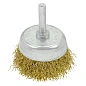 Кордщетка чашеобразная латунная для дрели 50 мм RockForce RF-BCR002