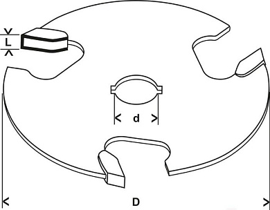 Фреза Bosch Expert d8/D50.8/L4 2.608.629.387