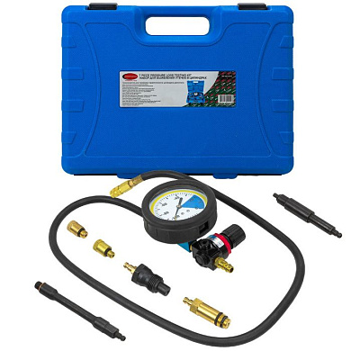 Тестер утечки в цилиндрах с набором адаптеров 7 пр. RockForce RF-4011217