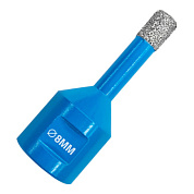 Коронка алмазная по керамограниту для УШМ М14 серия "Master" GRAFF