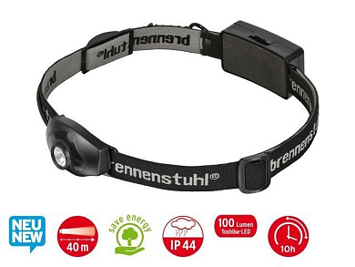Фонарь налобный светодиодный Brennenstuhl 1178760