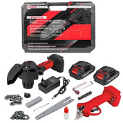 Набор cадового аккумуляторного инструмента, ForceKraft FK-WT02F1235