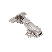 Петля полунакладная с доводчиком 48мм h2 clip-on, саморезы, заглушки, упак 2 шт., PRIME by AKS 112645