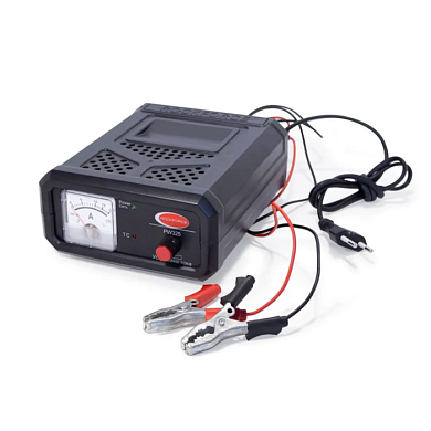Зарядно-предпусковое устройство для аккумуляторных батарей с регулирвкой тока заряда, 12В, 18А, -10°С +40°С RockForce RF-PW325