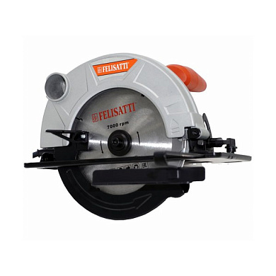 Пила ручная электрическая дисковая, 1600 Вт, 5000 об/мин Felisatti ДП-190/1600 Felisatti (559.5.1.00)